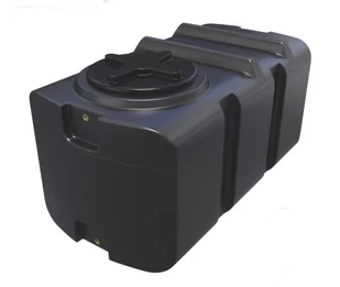 Zbiornik plastikowy 400 l SK czarny wym. 127 x 67 x 63 cm (gwint dolny 3/4 cala) - Beczki - miniaturka - grafika 1