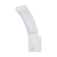 Lampy ogrodowe - Kinkiet zewnętrzny z czujnikiem ruchu SONET LED S 10W WHITE NW - miniaturka - grafika 1