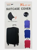 Akcesoria podróżnicze - Pokrowiec na walizkę XL czarny czarny - miniaturka - grafika 1
