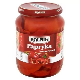 Rolnik Papryka pomidorowa ćwiartki 720 ml - Mieszanki warzywne, sałatki - miniaturka - grafika 1