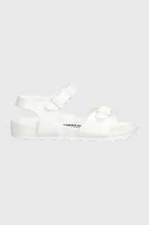 Buty dla chłopców - Birkenstock sandały dziecięce Rio EVA Kids kolor biały - grafika 1