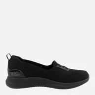Trampki damskie - Buty wsuwane damskie Lee Cooper LCW-25-06-3198L 41 26.7 cm Czarne. Buty wsuwane slip-on damskie - miniaturka - grafika 1