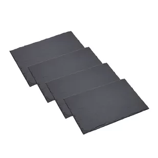 Kitchen Craft Podstawki z łupka prostokątne x 4 szt 30 x 20 cm) ARTPMPK4 - Podstawki pod garnki - miniaturka - grafika 2