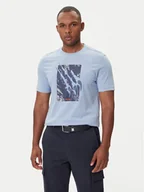 Koszulki męskie - BOSS T-Shirt Te_Animali 50546362 Granatowy Regular Fit - miniaturka - grafika 1