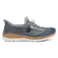 Sneakersy damskie - Półbuty Rieker N42F2-14 - miniaturka - grafika 1