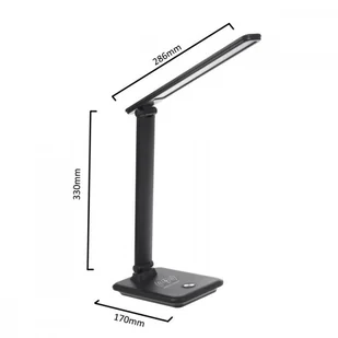 Maclean Lampka biurkowa LED 9W z ładowarką Qi MCE616B - Lampy stojące - miniaturka - grafika 11