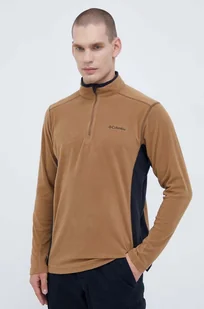 Columbia bluza sportowa Klamath Range II kolor brązowy wzorzysta - Bluzy męskie - miniaturka - grafika 1