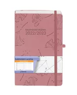 Kalendarze - Kalendarz 2022/2023 A5 Ucznia TDW jasny różowy - miniaturka - grafika 1