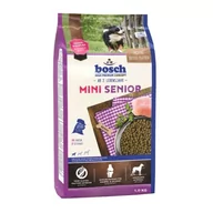 Sucha karma dla psów - Karma sucha dla psa Bosch Petfood Mini Senior, 1 kg - miniaturka - grafika 1