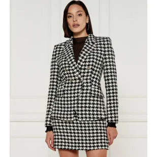 BOSS BLACK Żakiet | Slim Fit | z dodatkiem wełny - Marynarki i żakiety damskie - miniaturka - grafika 1