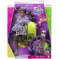 Lalki dla dziewczynek - Mattel Extra Moda Lalka #7 z dodatkami GXF10 - miniaturka - grafika 1