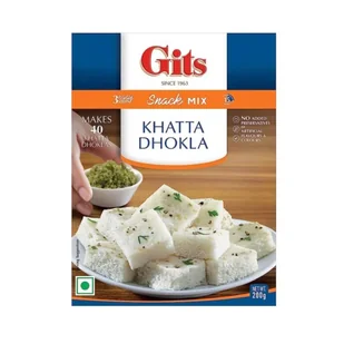 Danie Instant Khatta Dhokla Instant Mix Gits 200g - Szybkie dania obiadowe - miniaturka - grafika 1
