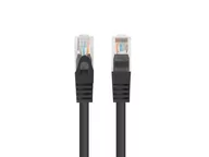 Pozostałe akcesoria sieciowe - Lanberg, Patchcord KAT.6 UTP 2m Fluke Passed, czarny, 10-pack - miniaturka - grafika 1