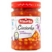 Zdrowa żywność - Primavika Cieciorka w sosie pomidorowym 280 g - miniaturka - grafika 1