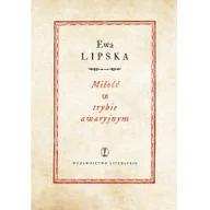 Poezja - Ewa Lipska Miłość w trybie awaryjnym - miniaturka - grafika 1