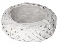 Donice - Doniczka Osłonka Wiklinowa 25 Cm Podkład - miniaturka - grafika 1