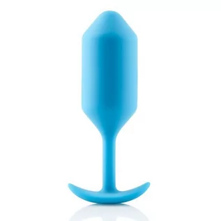 Wibratory analne - B-Vibe Plug analny - B-Vibe Snug Plug 3 Teal BV013A [8407599] - grafika 1