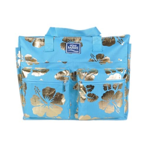 Aqua di Mare 22782, damska torba plażowa, Turkus