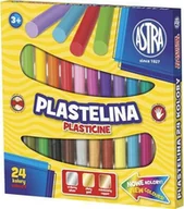 Masy plastyczne - Astra Plastelina Astra 24 kolory - miniaturka - grafika 1