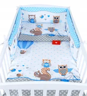 Pościel dla dzieci - BabyLux Pościel Do Łóżeczka 120x60 Dziecięca Niemowlęca 120X90 cm 6EL N53 - miniaturka - grafika 1