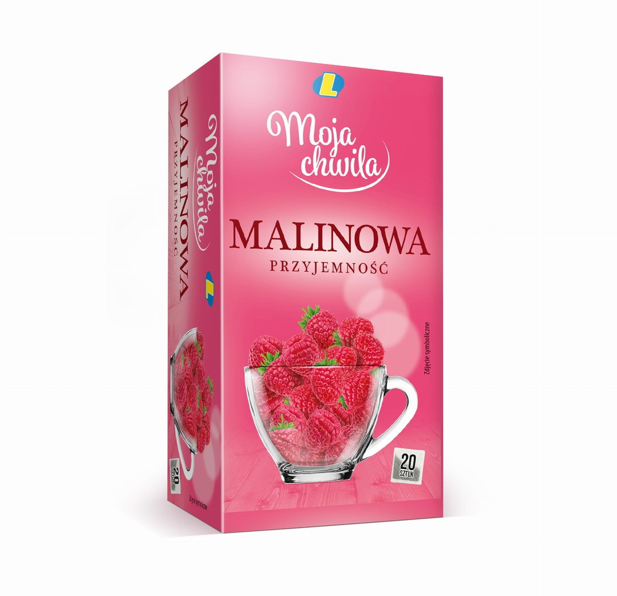 Herbata Moja Malinowa Lewiatan 20x1,75g