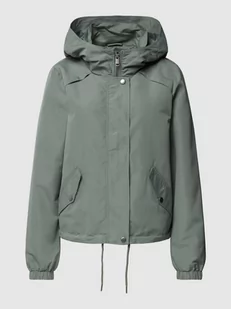 Parka z kapturem model ‘ZOA’ - Kurtki damskie - miniaturka - grafika 1
