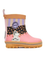 Buty dla dziewczynek - Reima Kalosze Magisk Moomin 5400001B Różowy - miniaturka - grafika 1