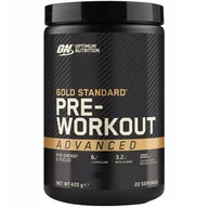 Przedtreningówki - Optimum nutrition Gold Standard Pre Workout Advanced 420 g Poncz owocowy - miniaturka - grafika 1