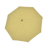 Parasole - Parasol damski Doppler Fiber Magic Calm Yellow automatyczny składany - miniaturka - grafika 1