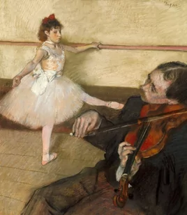Galeria Plakatu, Plakat, The Dance Lesson, Edgar Degas, 40x50 cm - Plakaty Galeria Plakatu, Plakat, The Dance Lesson, Edgar Degas, 40x50 cm - Plakaty - miniaturka - grafika 1