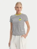 Koszulki i topy damskie - ONLY T-Shirt Heart 15318959 Biały Regular Fit - miniaturka - grafika 1