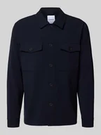 Kurtki męskie - Kurtka koszulowa z listwą guzikową - miniaturka - grafika 1