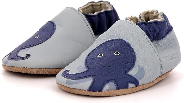 ROBEEZ BUTY DLA NIEMOWLĄT SKÓRZANE NIEBIESKIE 21 1Ż7F