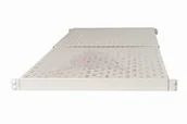 Akcesoria do szaf serwerowych - Sabaj-System Bez narzędziowa półka do szaf rack 19" płynna regulacja głębokości 675-1140 mm Szary Nośność 80kg 19-0110S 19-0110S - miniaturka - grafika 1