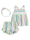 Spodenki dla niemowląt - carter's 3-częściowy zestaw ze wzorem - miniaturka - grafika 1