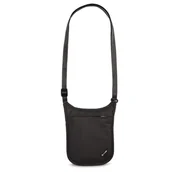 Nerki - Dyskretny antykradzieżowy portfel na szyję Pacsafe Coversafe V75 czarny - miniaturka - grafika 1