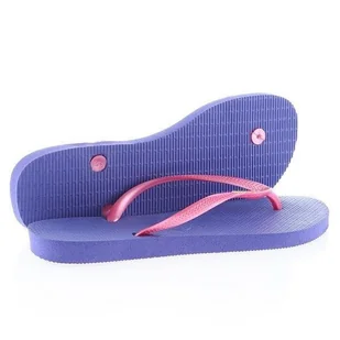 Japonki Havaianas Slim Logo 4119787-0058 - Klapki i japonki damskie - miniaturka - grafika 1
