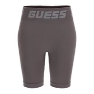 Spodenki damskie - Damskie Spodenki GUESS TRUDY SEAMLESS BIKER V2BD04Z3290-G1CE – Szary - miniaturka - grafika 1