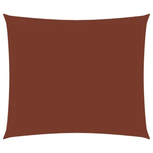 vidaXL Prostokątny żagiel ogrodowy, tkanina Oxford, 2x3 m, terakota vidaXL - Parasole ogrodowe - miniaturka - grafika 2