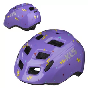 Modi dziecięcy Kellys Zigzag fioletowy S 49-53cm / - Kaski rowerowe - miniaturka - grafika 1