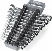 Klucze i nasadki - Wiha ring ratchet open-end spanner Set - miniaturka - grafika 1