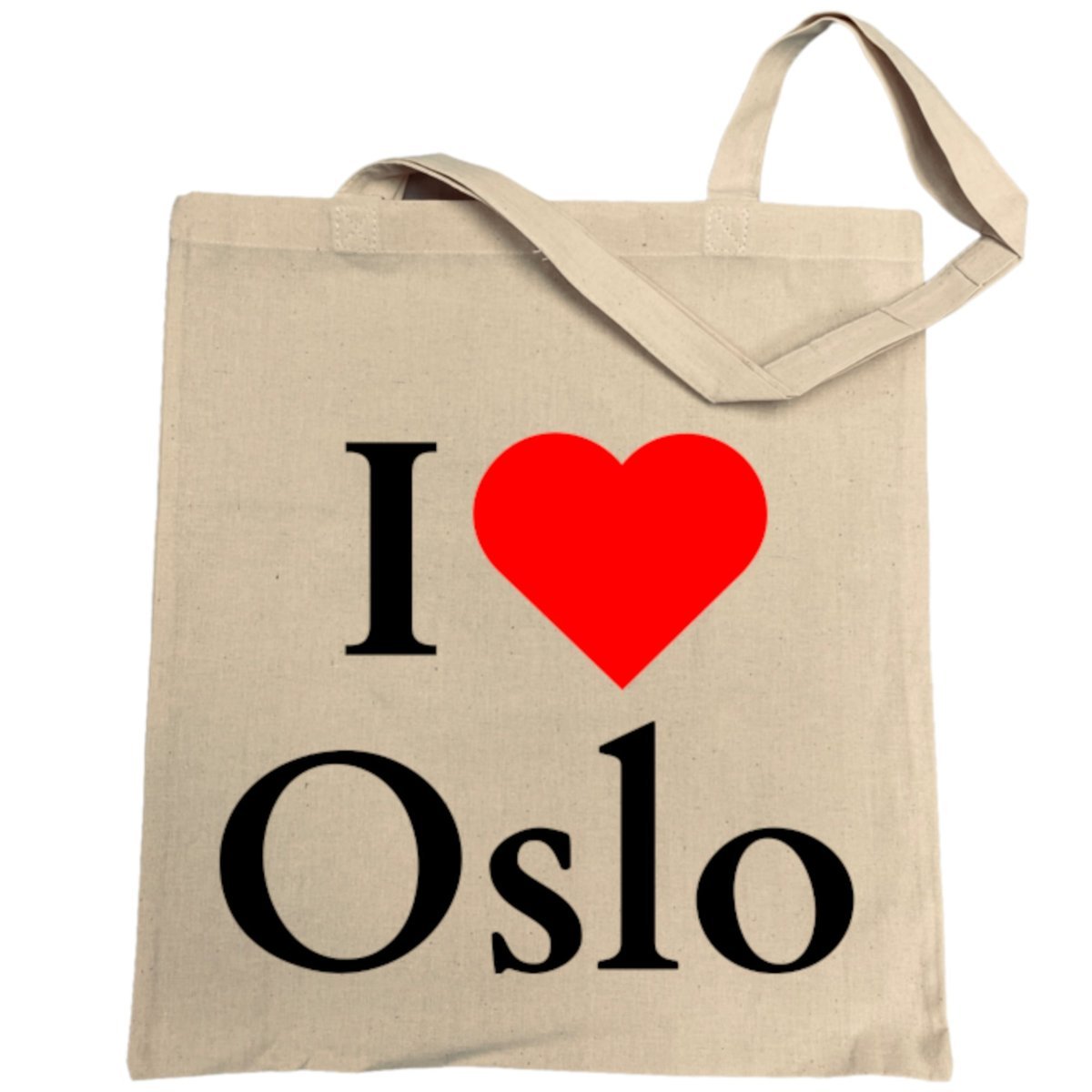 Torba na zakupy I Love Oslo Kocham Oslo Norwegia