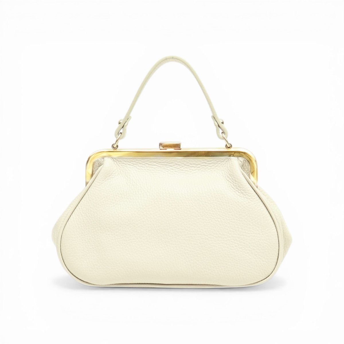 Torebka Damska listonoszka, skóra naturalna Evelia-M Ecru