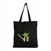 Torby i wózki na zakupy - Eko Torba na ramię Zakupy Shopper Torebka Baby Yoda star wars - miniaturka - grafika 1