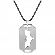 Wisiorki - Naszyjnik wisiorek Batman DC żyletka prezent streetwear - miniaturka - grafika 1