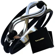 Bransoletki - Bransoletka SREBRNA, Nieskończoność Versatile - miniaturka - grafika 1