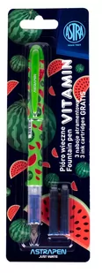 ASTRA papiernicze Pióro wieczne Vitamin + naboje ASTRA - ASTRA papiernicze - Pióra wieczne - miniaturka - grafika 1