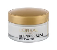 Kremy do twarzy - Loreal Paris Paris Age Specialist 65+ odżywczy krem na dzień przeciw zmarszczkom 50 ml - miniaturka - grafika 1