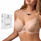 Biustonosze - Vena Vb-231, Biustonosz Full Cup, Beżowy, 75E - miniaturka - grafika 1