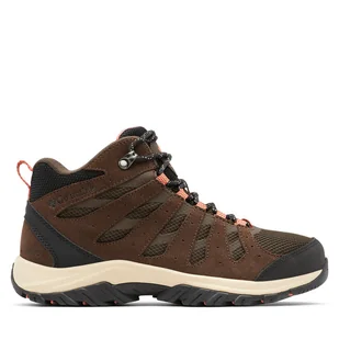 Trekkingi Columbia Redmond III Mid Waterproof 1940611 Brązowy - Buty trekkingowe damskie - miniaturka - grafika 1